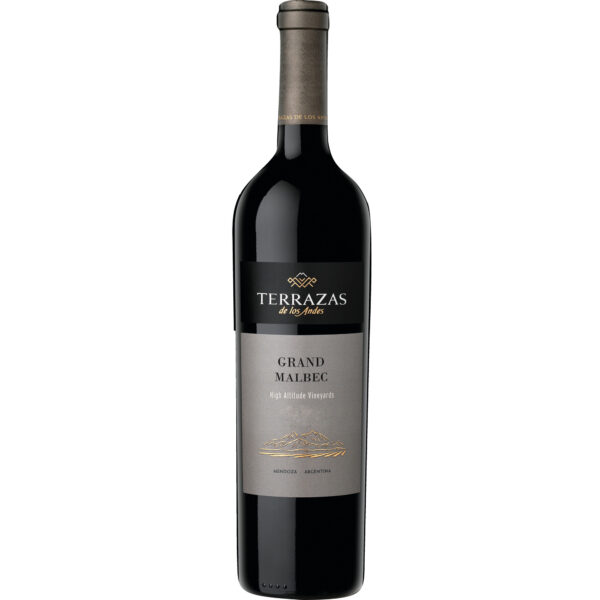 Terrazas de los Andes Grand Malbec, Mendoza, Luján de Cuyo, San Juan, 2020, Rotwein