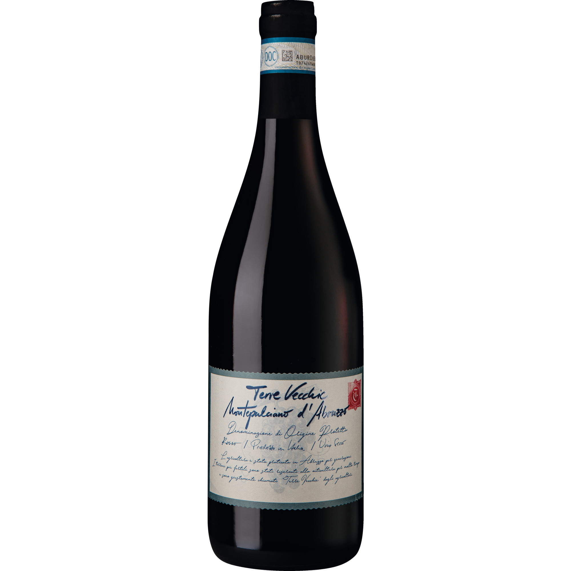 Terre Vecchie Montepulciano, Montepulciano d'Abruzzo DOC, Abruzzen, 2024, Rotwein