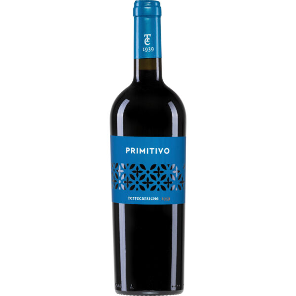 Terrecarsiche 1939 Primitivo, Puglia IGP, Apulien, 2025, Rotwein