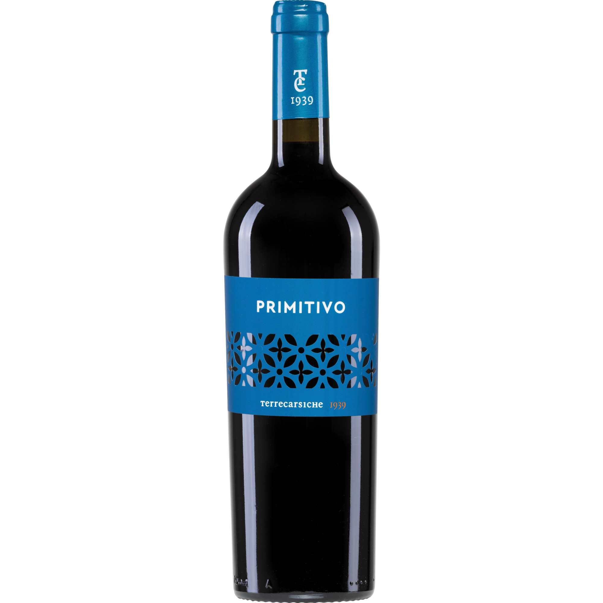 Terrecarsiche 1939 Primitivo, Puglia IGP, Apulien, 2025, Rotwein