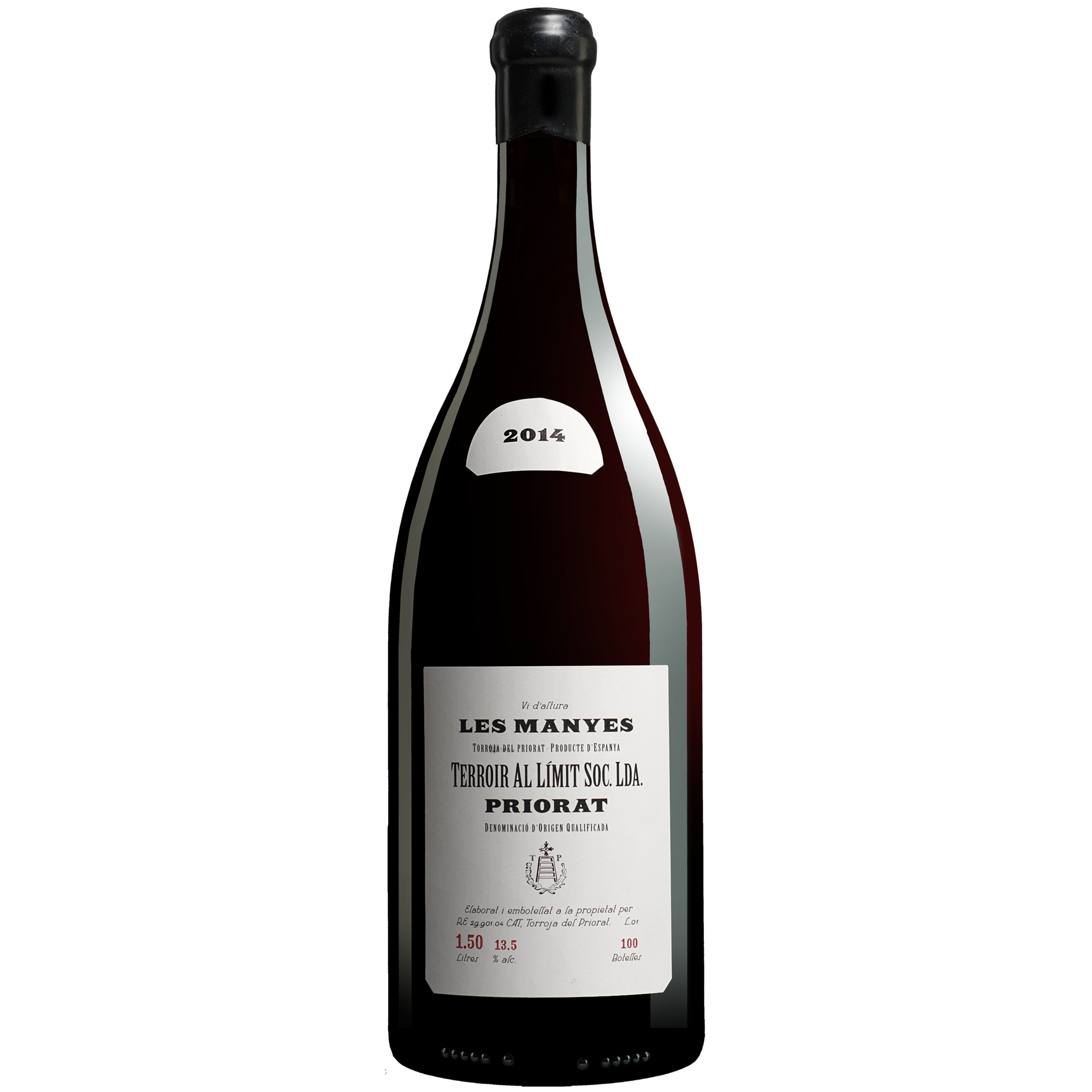 Terroir al Límit »Les Manyes« - 1,5 L. Magnum 2014 1.5L 13.5% Vol. Rotwein Trocken aus Spanien