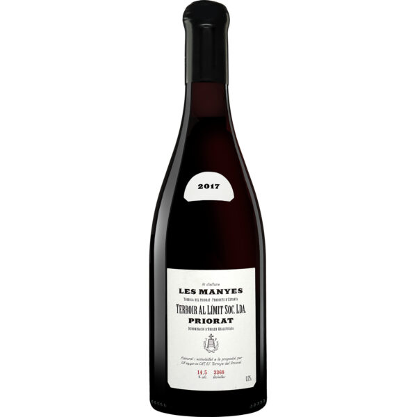 Terroir al Límit »Les Manyes« 2017 0.75L 14.5% Vol. Rotwein Trocken aus Spanien