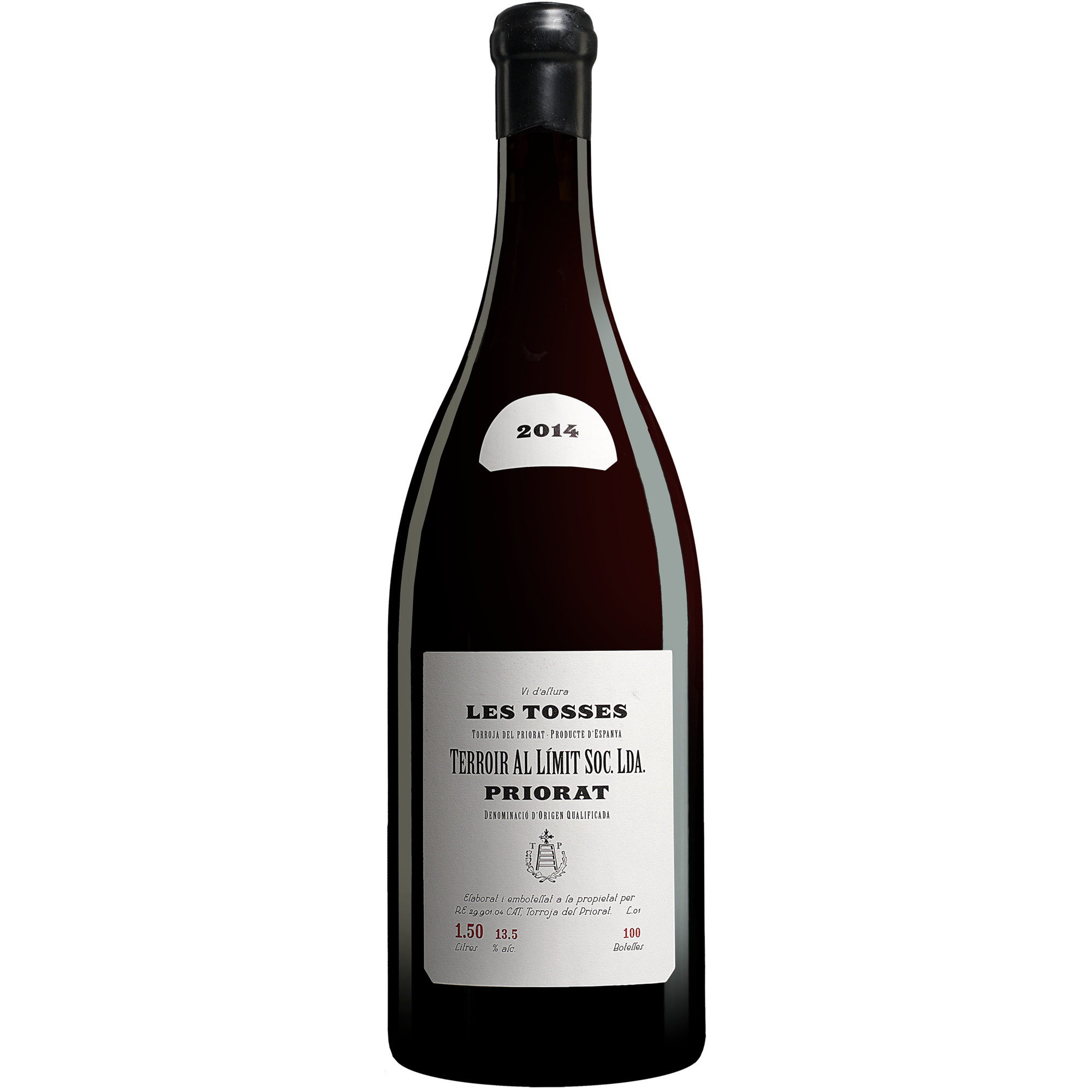 Terroir al Límit »Les Tosses« - 1,5 L. Magnum 2014 1.5L 13.5% Vol. Rotwein Trocken aus Spanien