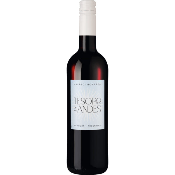 Tesoro de los Andes Malbec Bonarda, Mendoza, Argentina, Mendoza, 2023, Rotwein