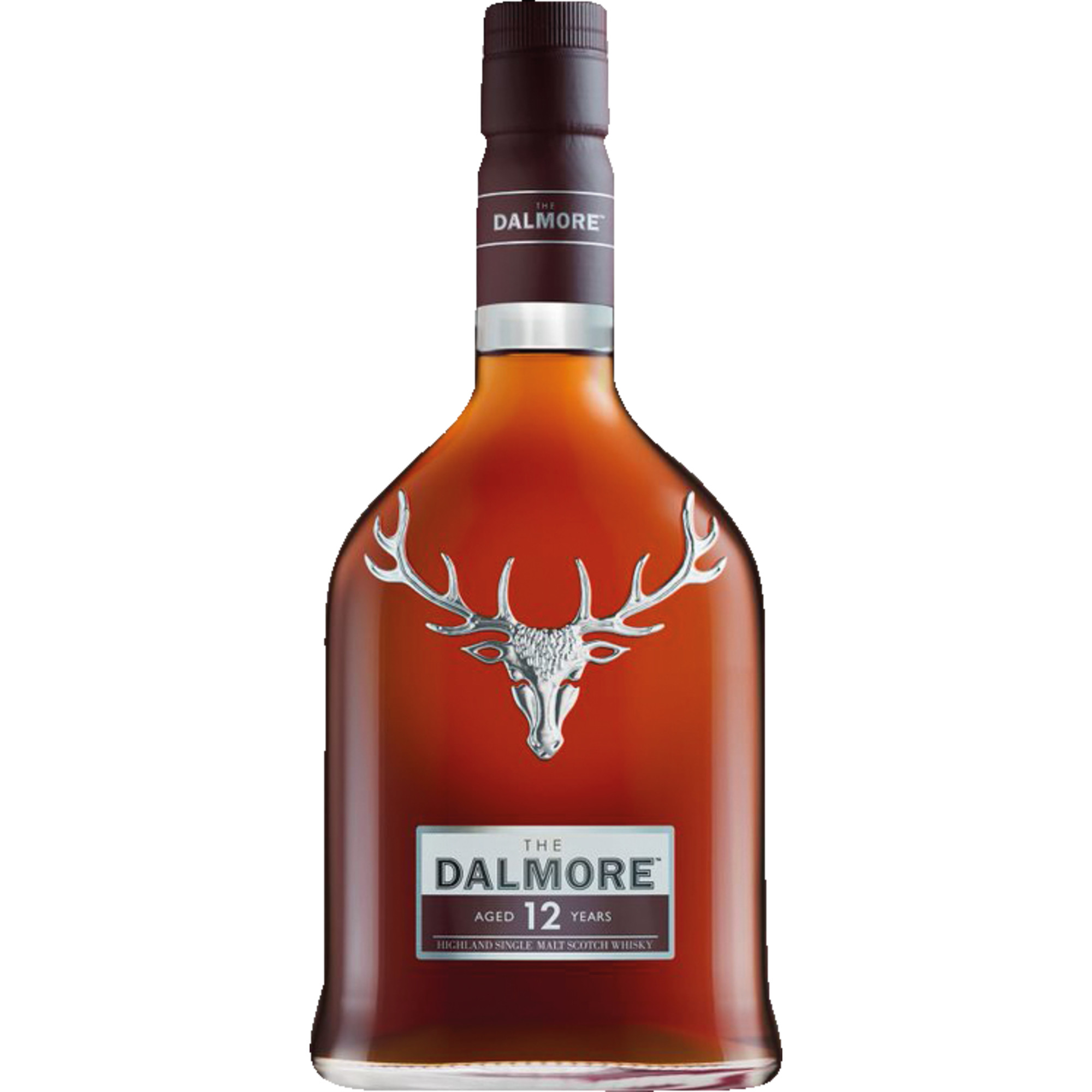 The Dalmore 12 Years Highland, Single Malt Scotch Whisky, 0,7L, 40% Vol., Schottland, Spirituosen