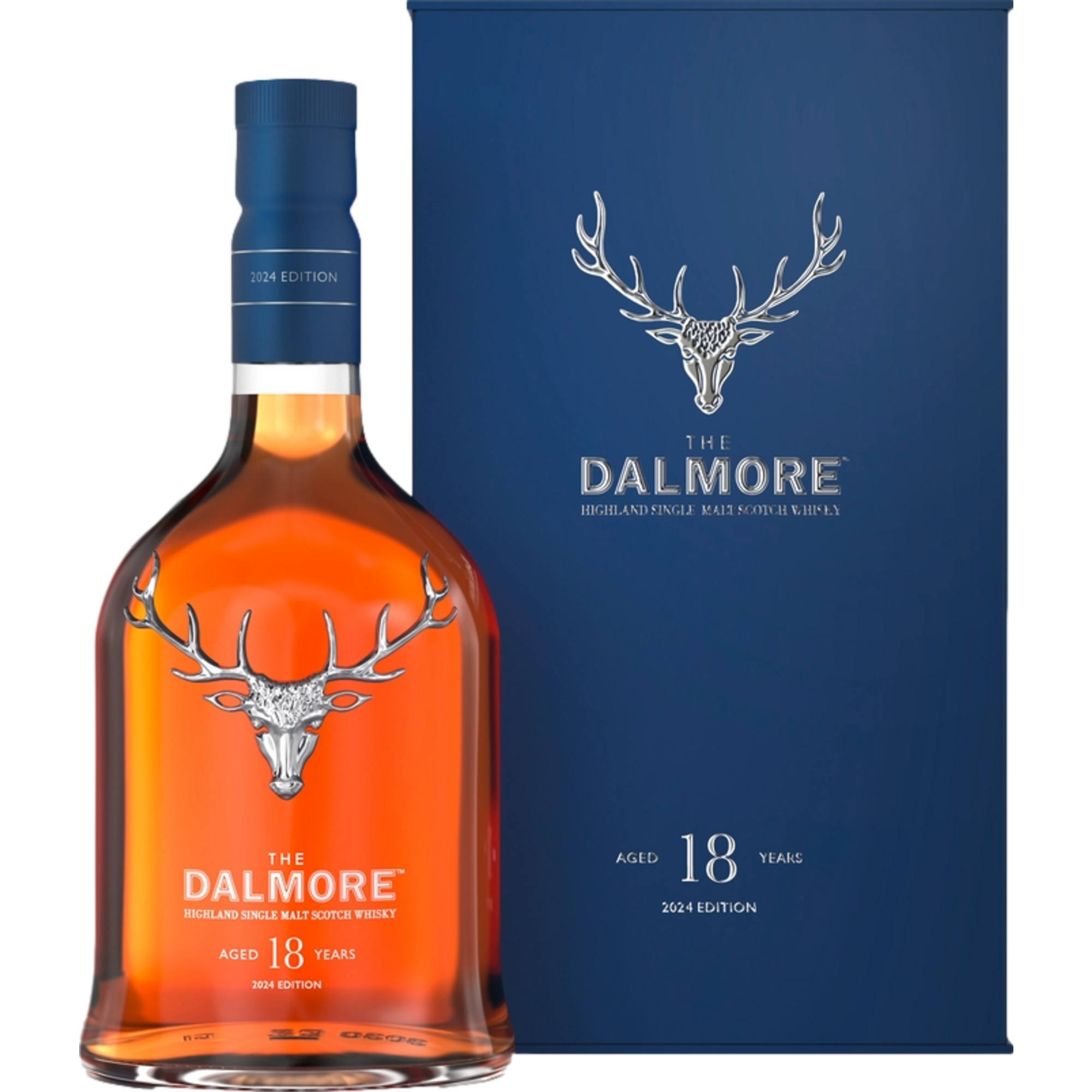 The Dalmore Highland Single Malt 18 Years, Scotch Whisky, 0,7 L, 43% Vol., Spirituosen