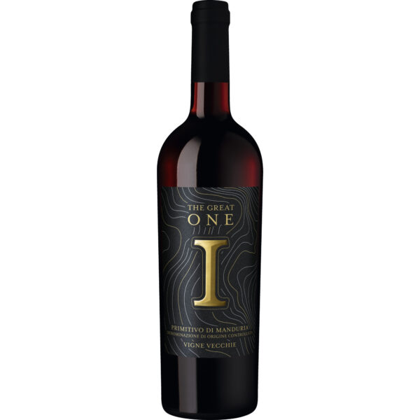 The Great One Primitivo Vigne Vecchie, Primitivo di Manduria DOC, Apulien, 2024, Rotwein