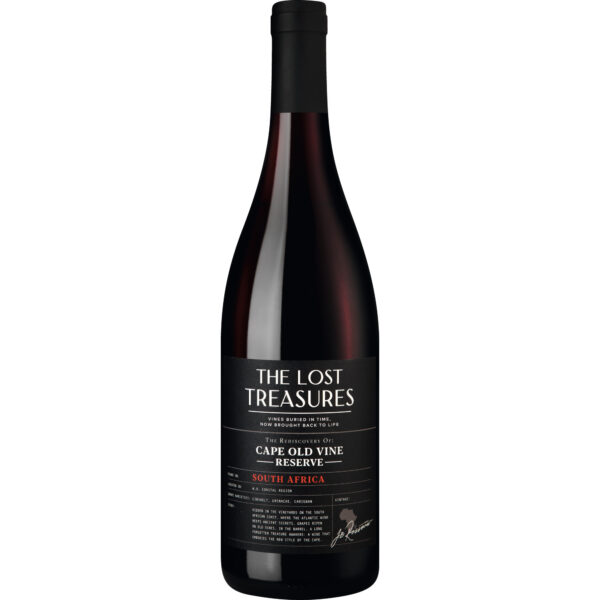 The Lost Treasures Cape Old Vine Reserve, WO Coastal Region, Western Cape, 2024, Rotwein