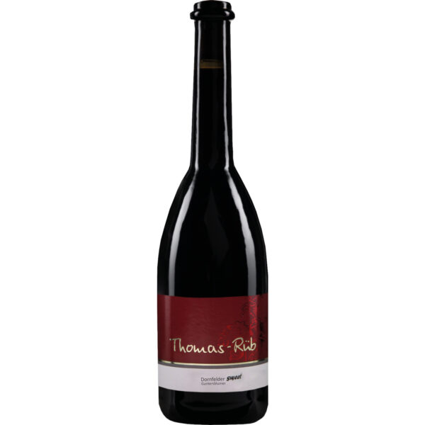 Thomas-Rüb Dornfelder QbA, Süß, Rheinhessen, Rheinhessen, 2023, Rotwein