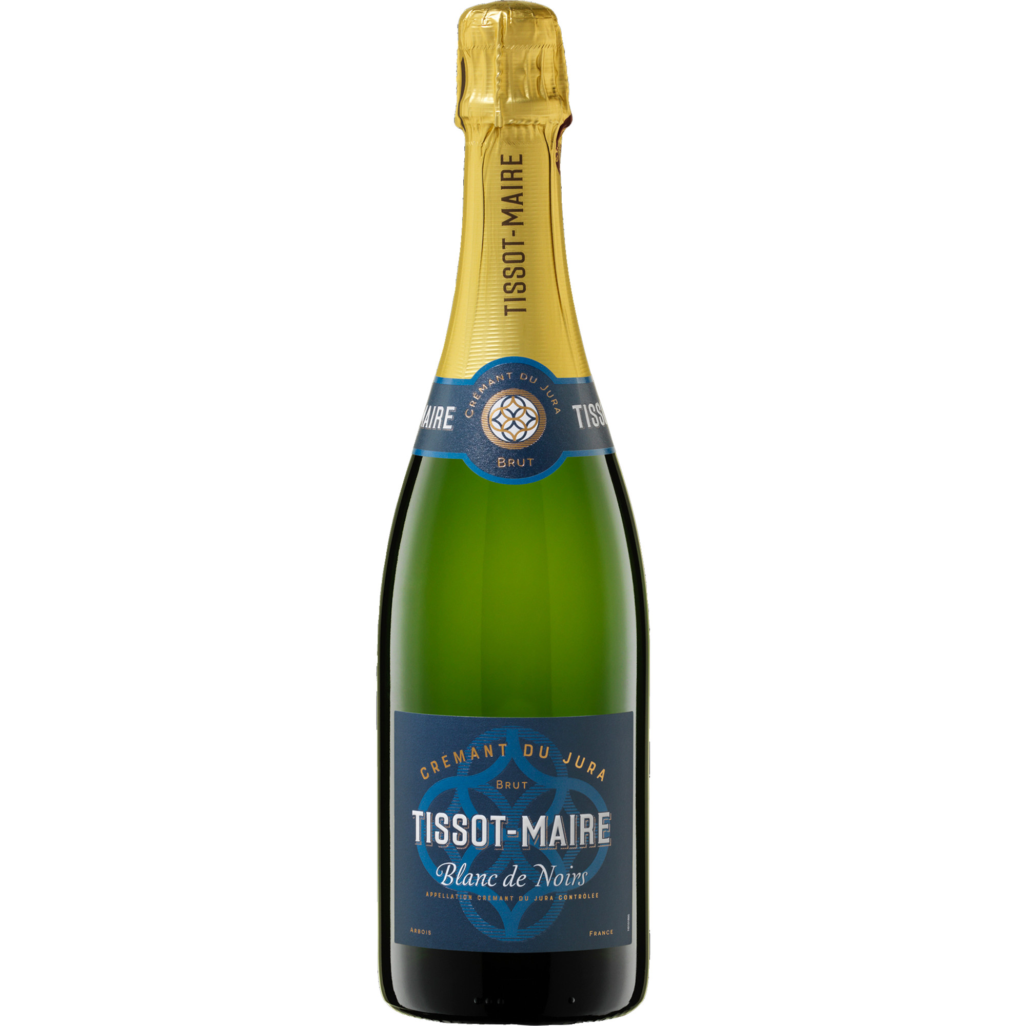 Tissot-Maire Blanc de Noirs, Brut, Crémant du Jura AOP, Jura, Schaumwein