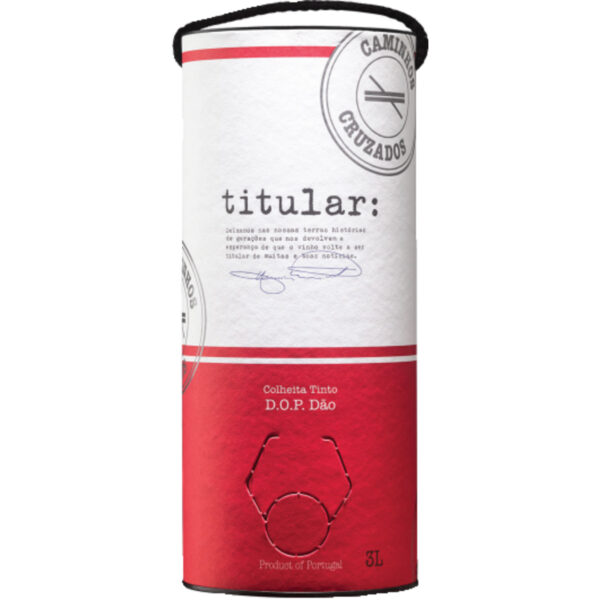 Titular Colheita Tinto, Dão DOP, Bag in Tube, 3,0 L, Dão, Rotwein