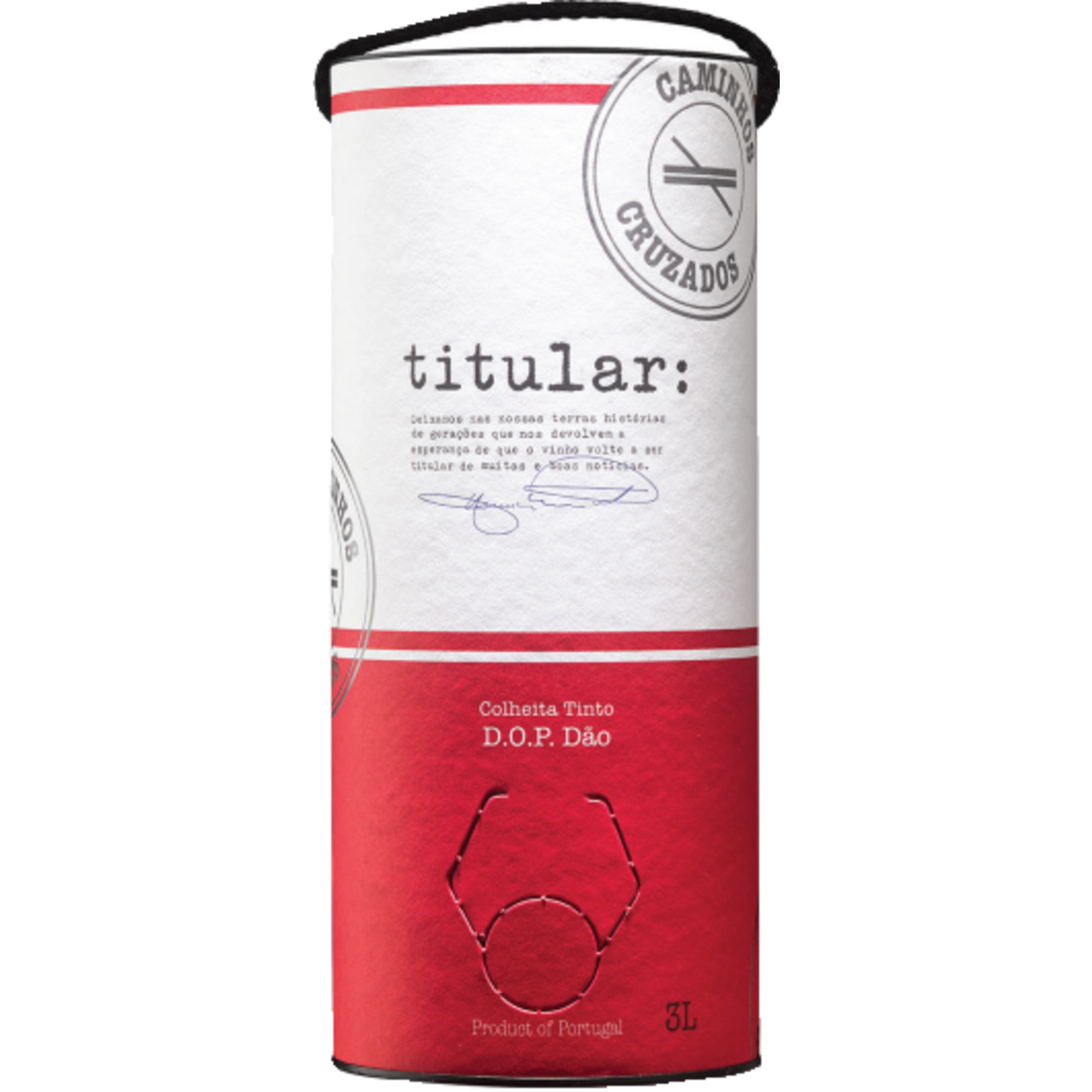 Titular Colheita Tinto, Dão DOP, Bag in Tube, 3,0 L, Dão, Rotwein