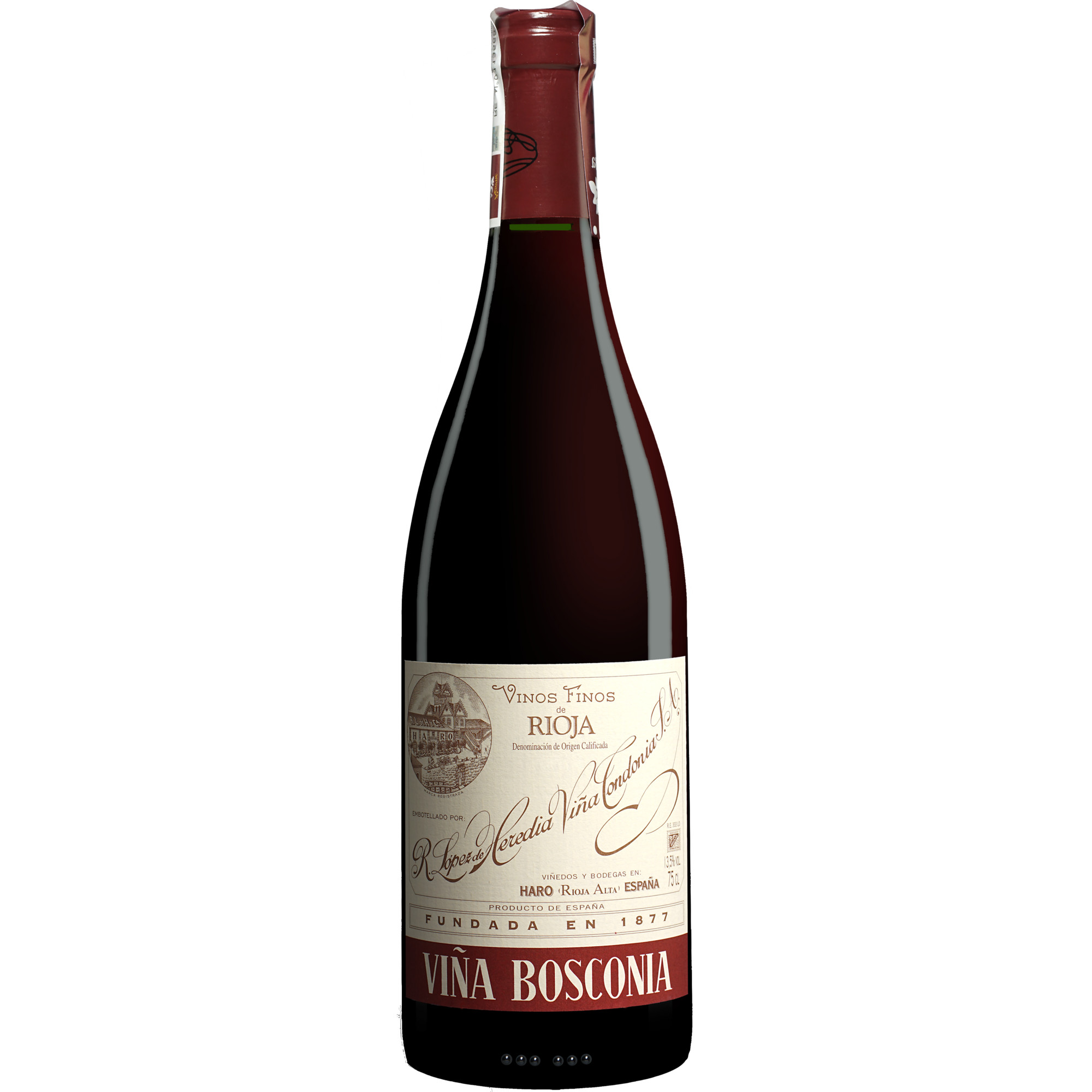 Tondonia »Viña Bosconia« Tinto Reserva 2015 0.75L 13.5% Vol. Rotwein Trocken aus Spanien