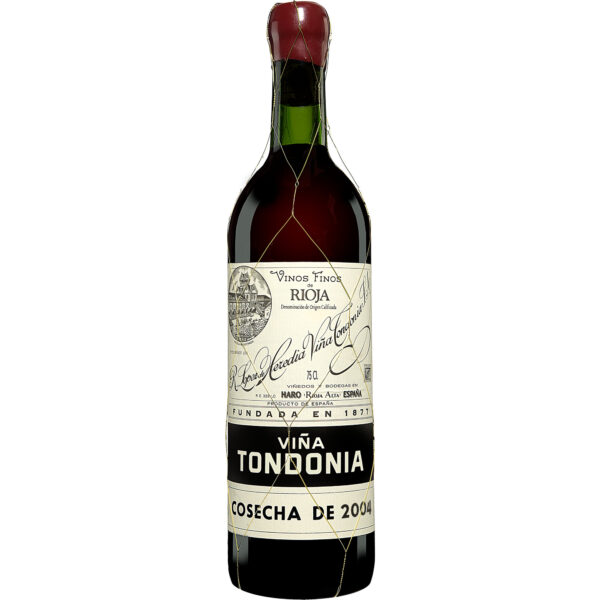 Tondonia Viña Tondonia Tinto Gran Reserva 2004 0.75L 13% Vol. Rotwein Trocken aus Spanien