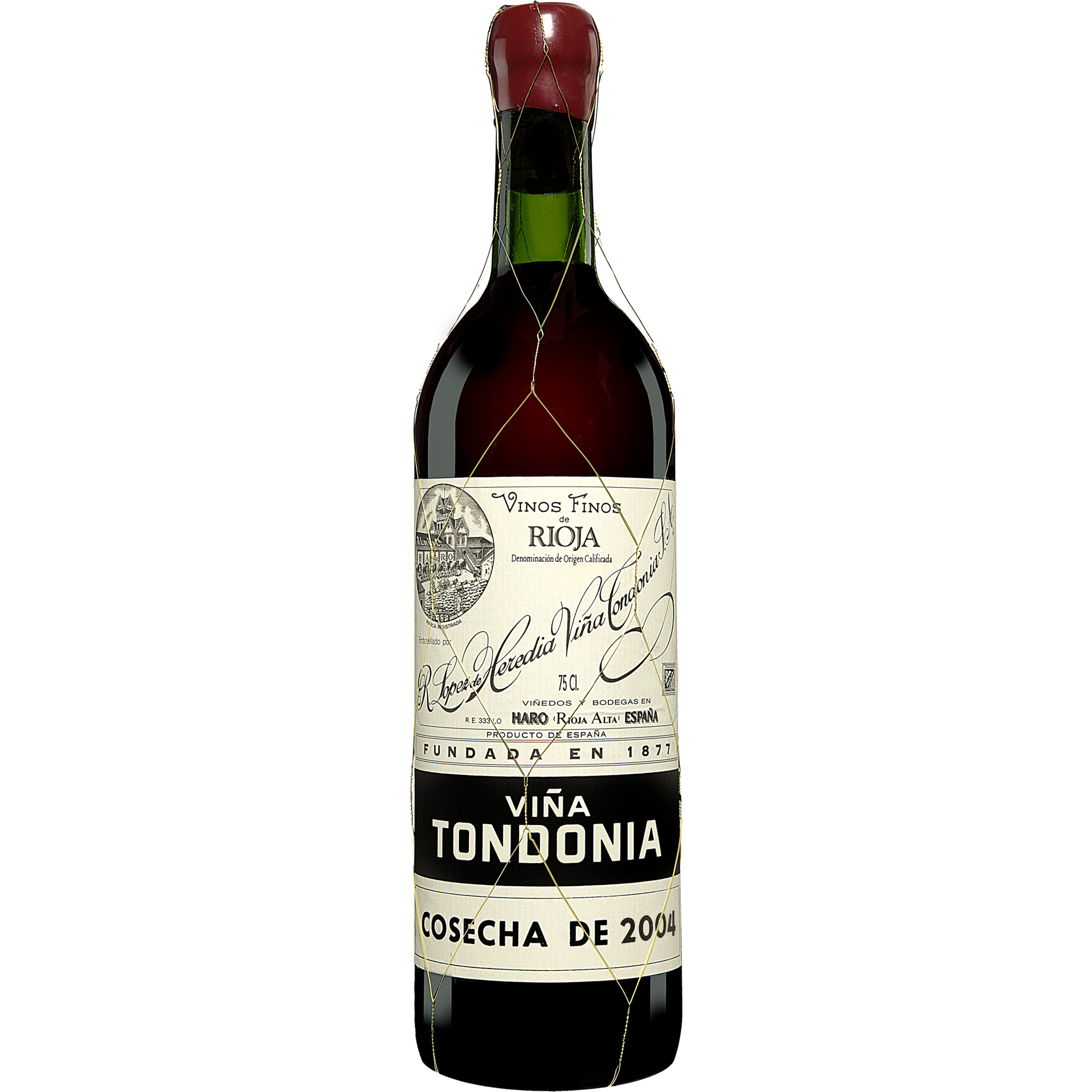 Tondonia Viña Tondonia Tinto Gran Reserva 2004 0.75L 13% Vol. Rotwein Trocken aus Spanien