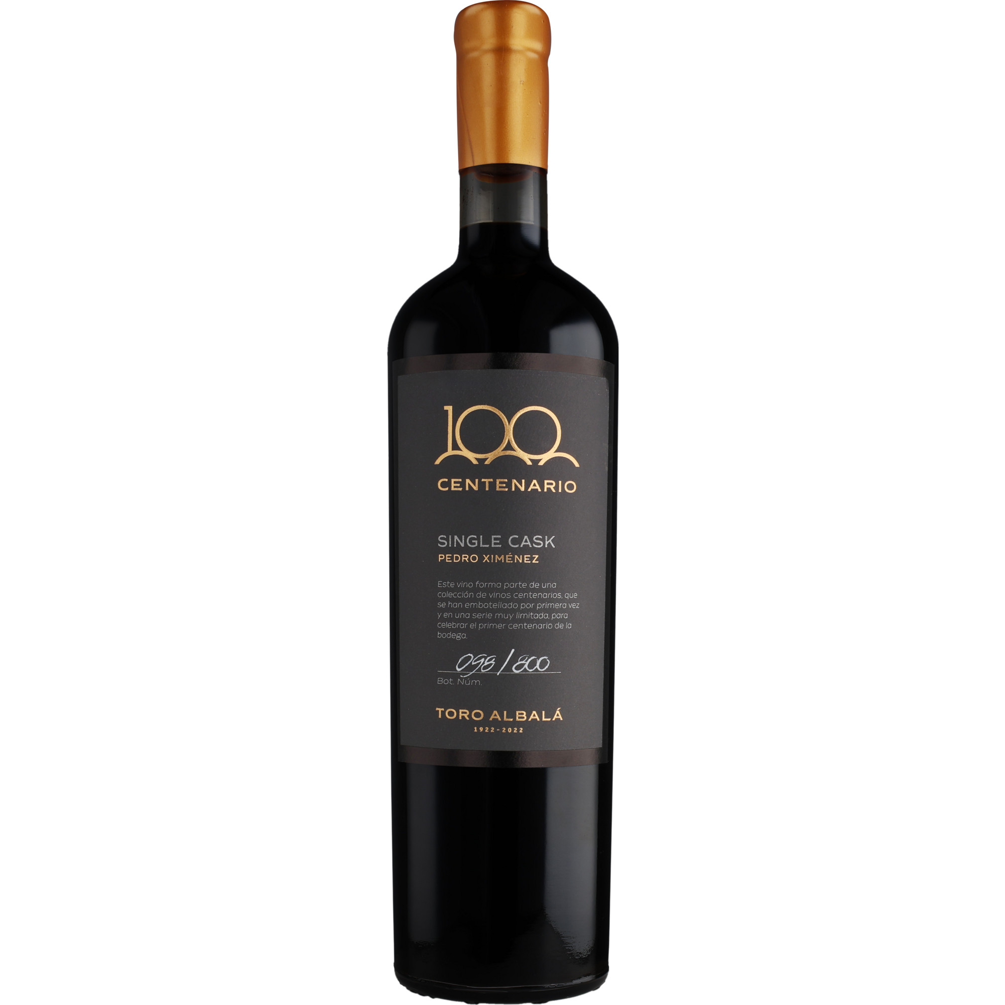 Toro Albalá Centenario P.X. 0.75L 17.5% Vol. Süß aus Spanien