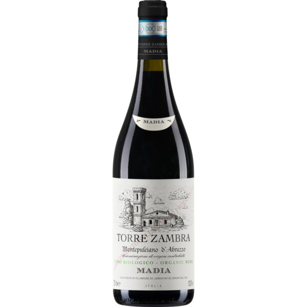 Torre Zambra Madia Organic Bio, Montepulciano d'Abruzzo DOC, Abruzzen, 2024, Rotwein