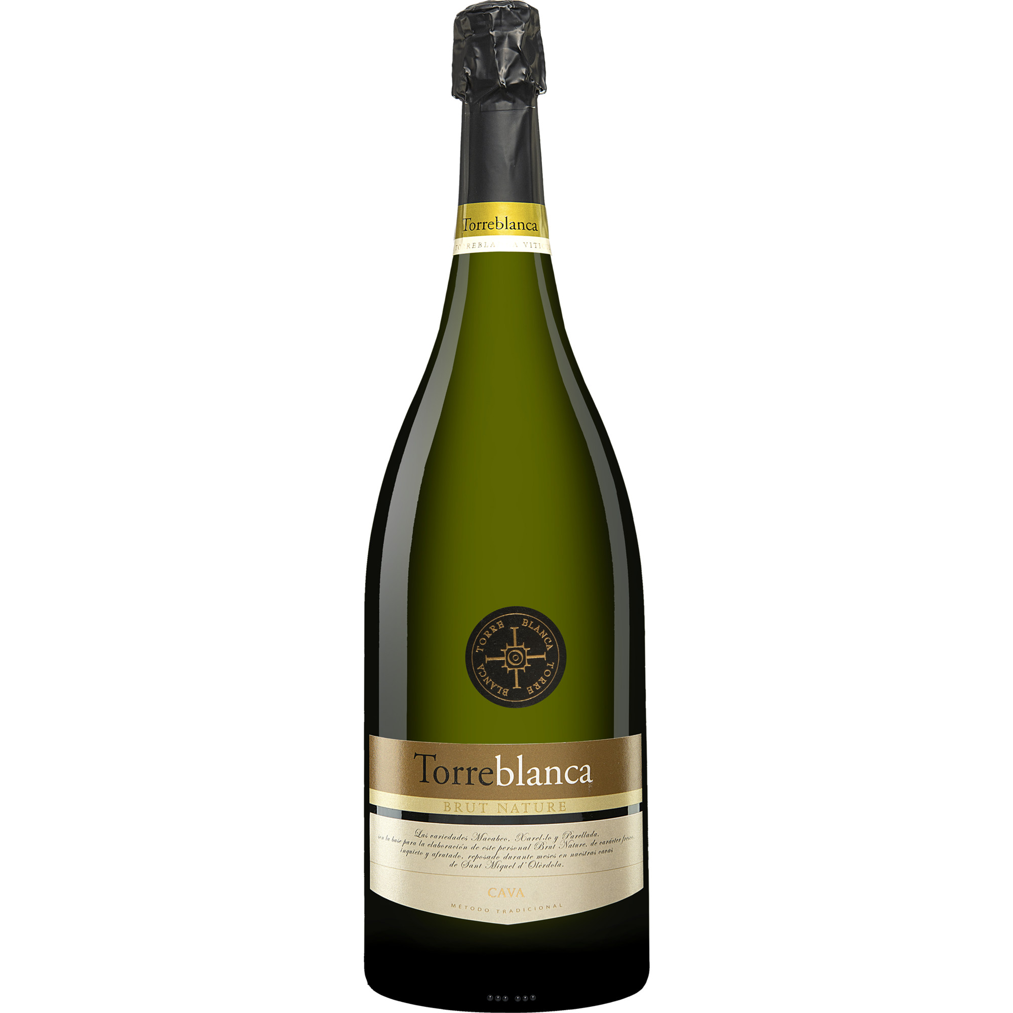 Torreblanca Cava - 1,5 L. Magnum Brut Nature 1.5L 11.5% Vol. Sehr Trocken aus Spanien