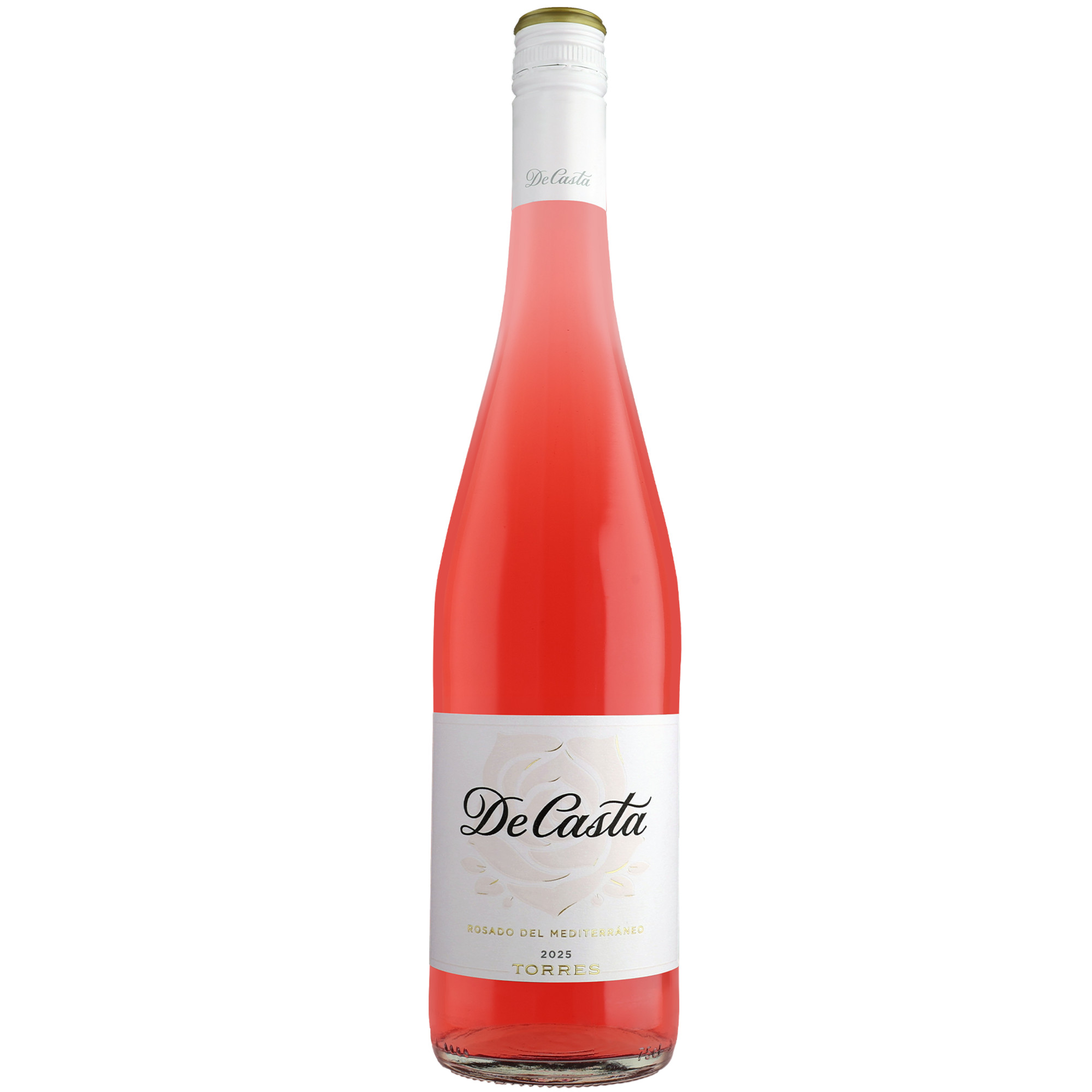 Torres »De Casta« Rosado 2025 0.75L 12.5% Vol. Roséwein Trocken aus Spanien
