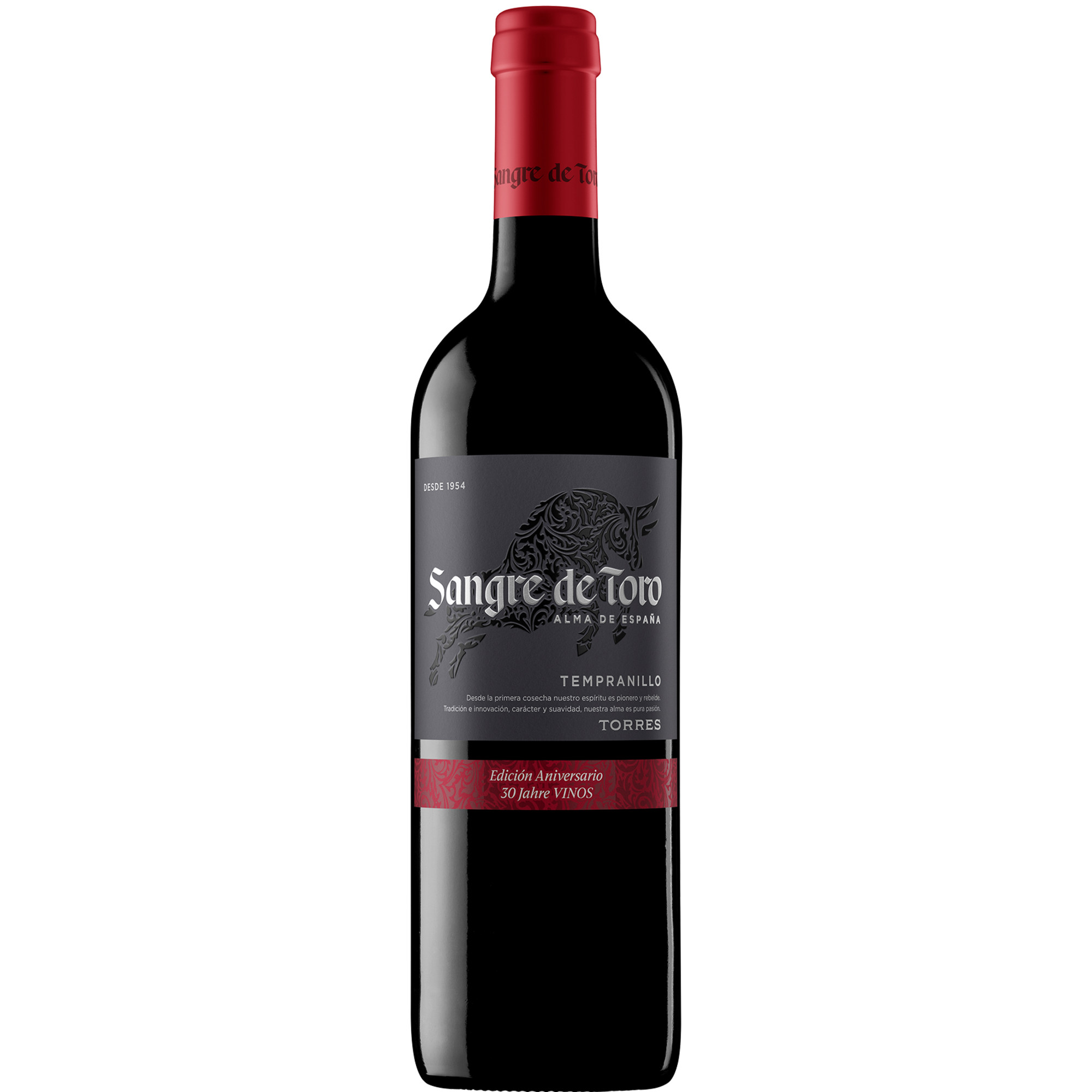 Torres Sangre de Toro Edición Aniversario 2022 0.75L 13.5% Vol. Rotwein Trocken aus Spanien