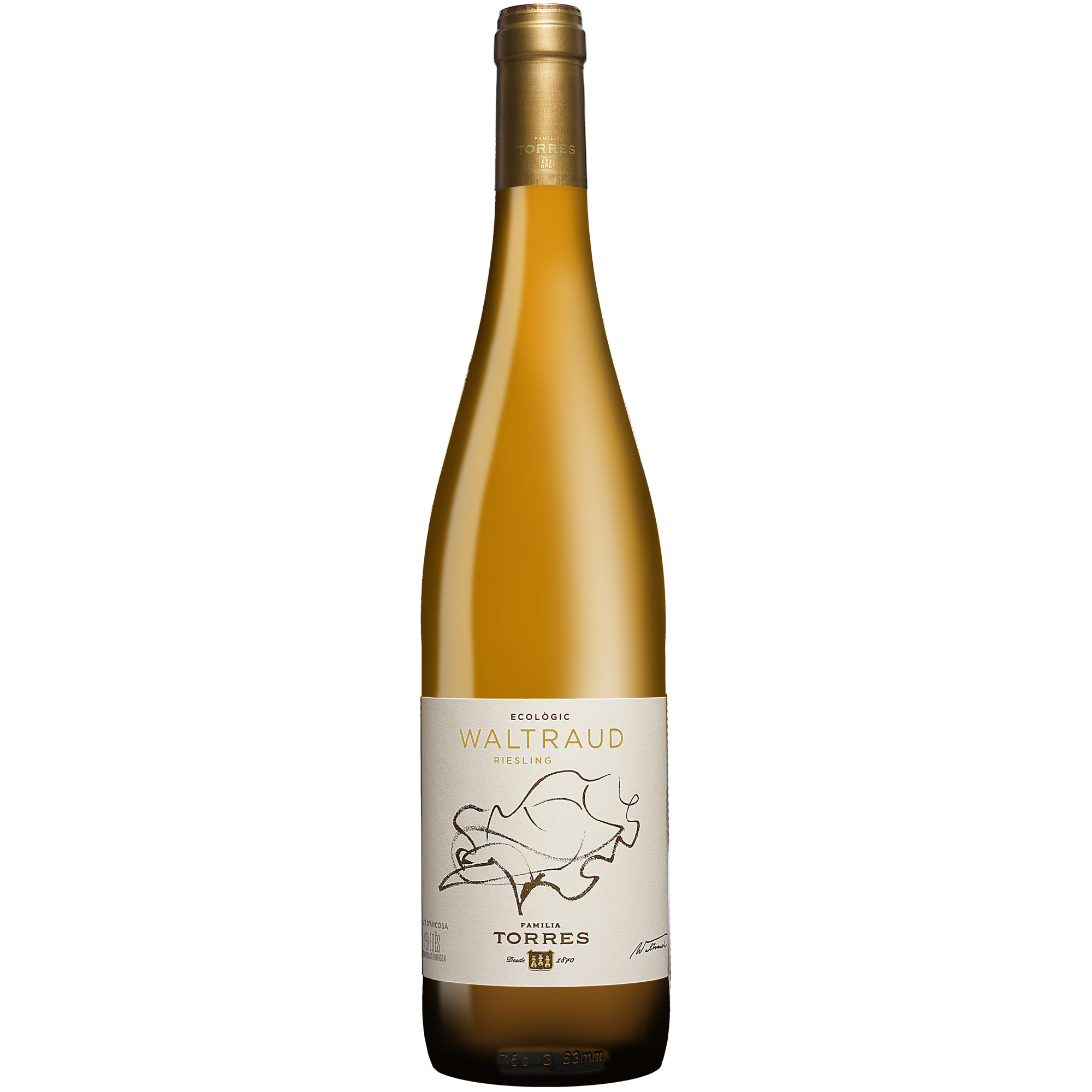 Torres »Waltraud« Riesling 2025 0.75L 11% Vol. Weißwein Trocken aus Spanien