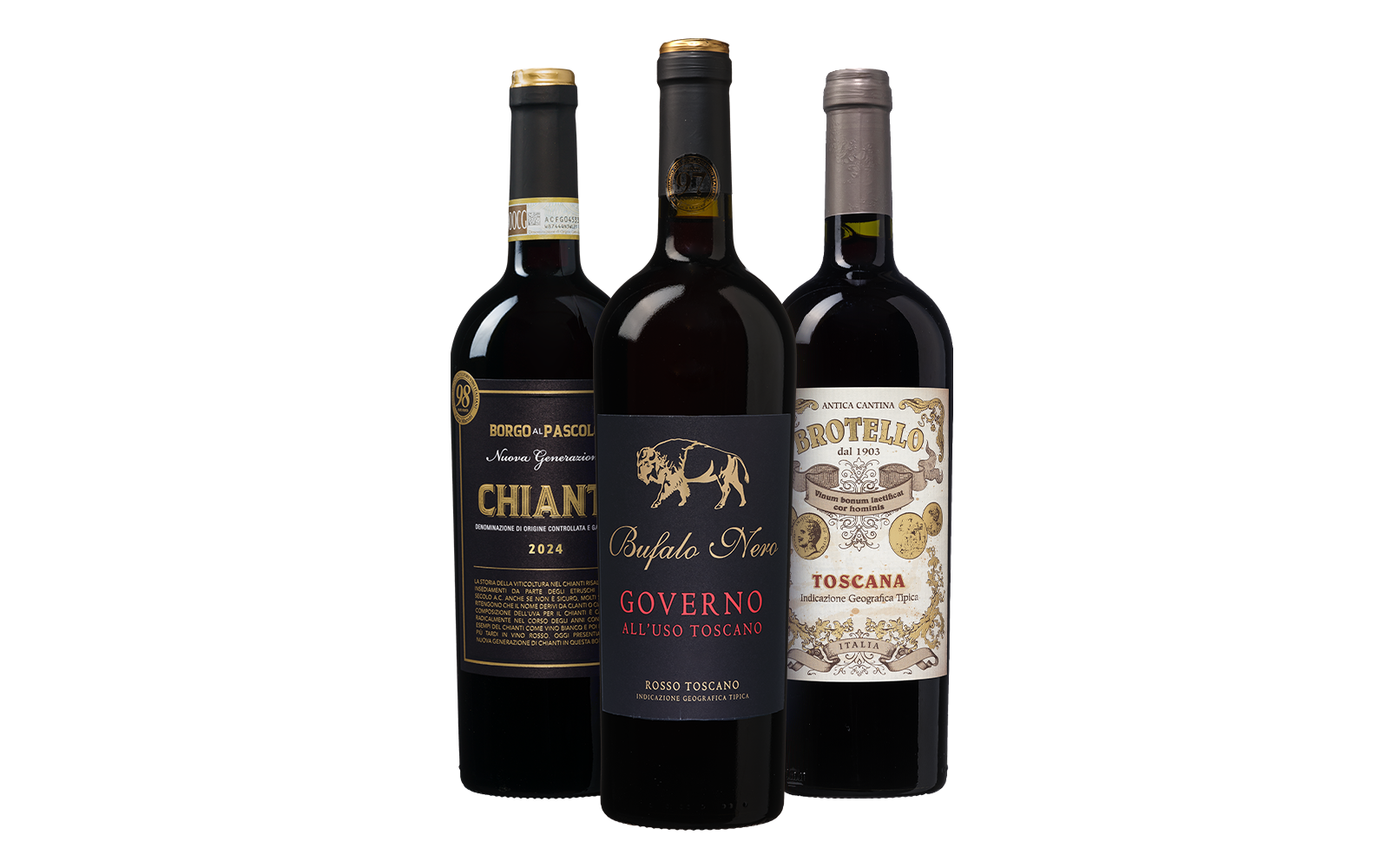 Toskanisches Probierpaket - die Weinbörse