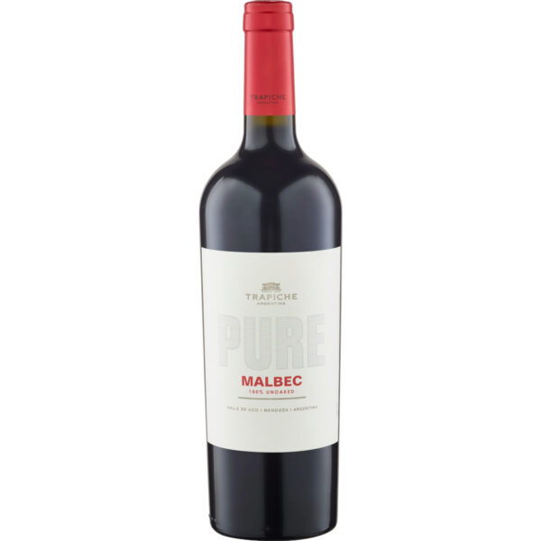 Trapiche Pure Malbec, Mendoza, Mendoza, 2022, Rotwein