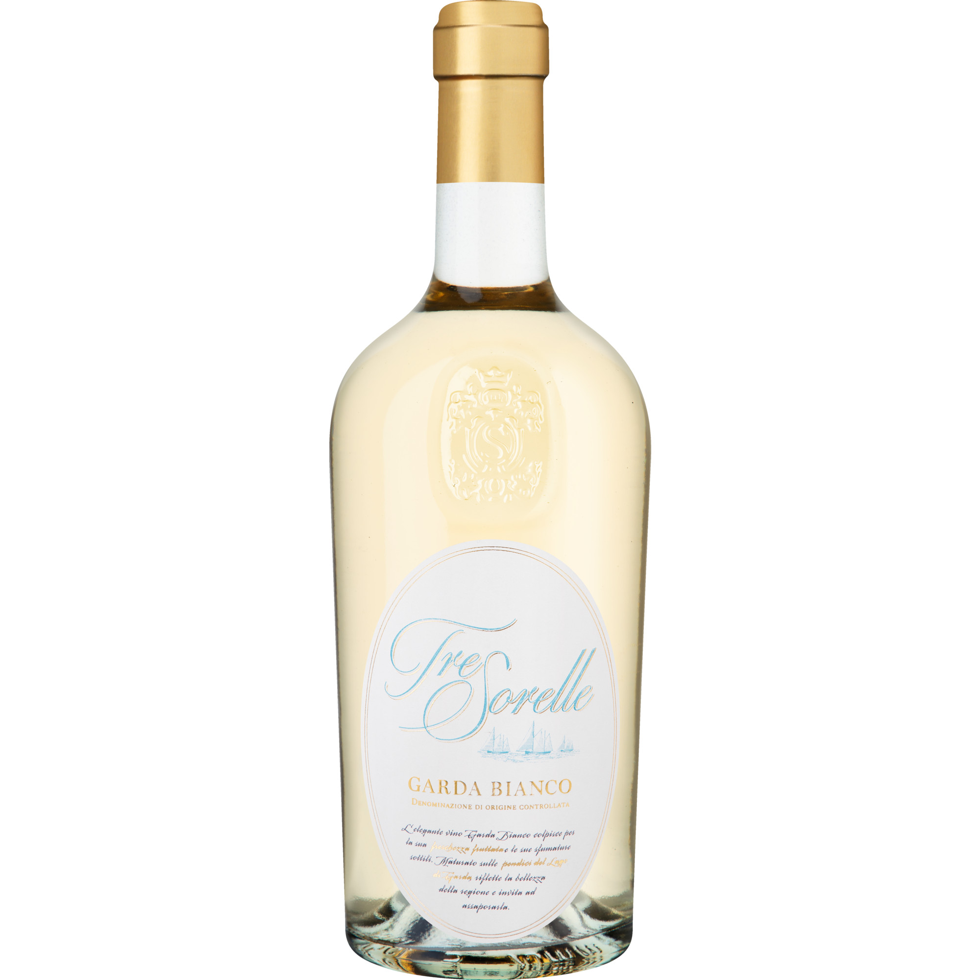 Tre Sorelle Garda Bianco, Garda DOC, Venetien, 2024, Weißwein
