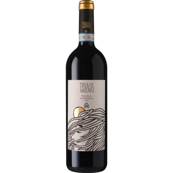 Trullo dell'Ovo Primitivo di Manduria, Primitivo di Manduria DOP, Apulien, 2022, Rotwein