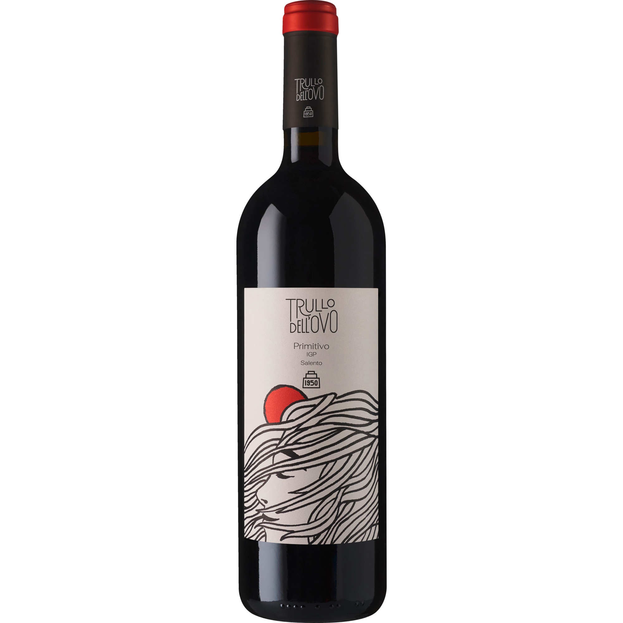 Trullo dell´Ovo Primitivo Salento, Salento IGP, Apulien, 2022, Rotwein