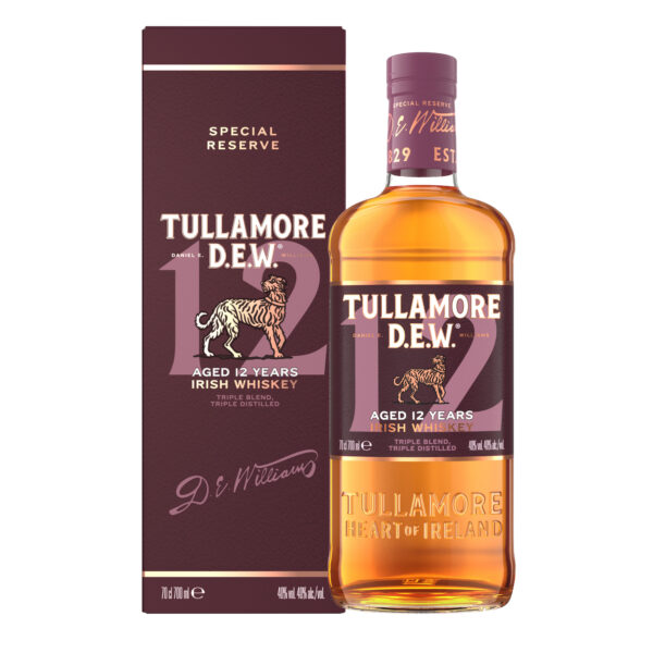 Tullamore Dew 12 Irish Whiskey, Whiskey, 0,7 L, 40,0% Vol., Spirituosen