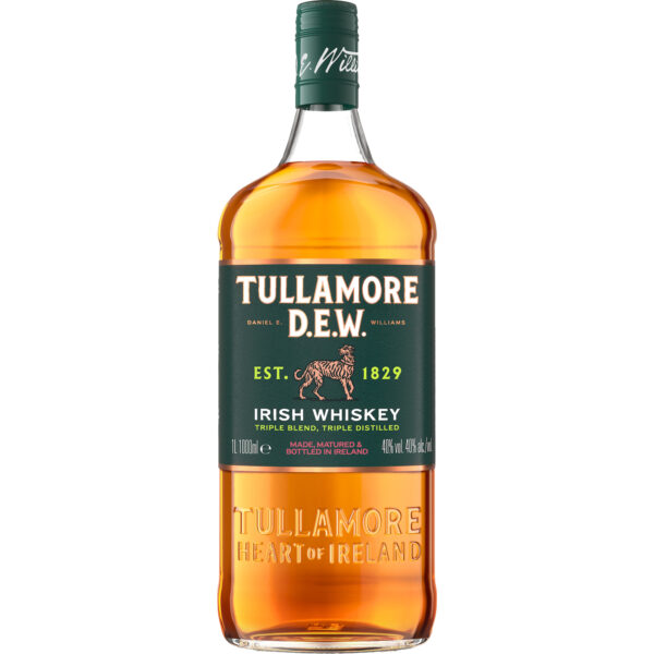Tullamore Dew Irish Whiskey, 0,7 L, 40% Vol., Spirituosen