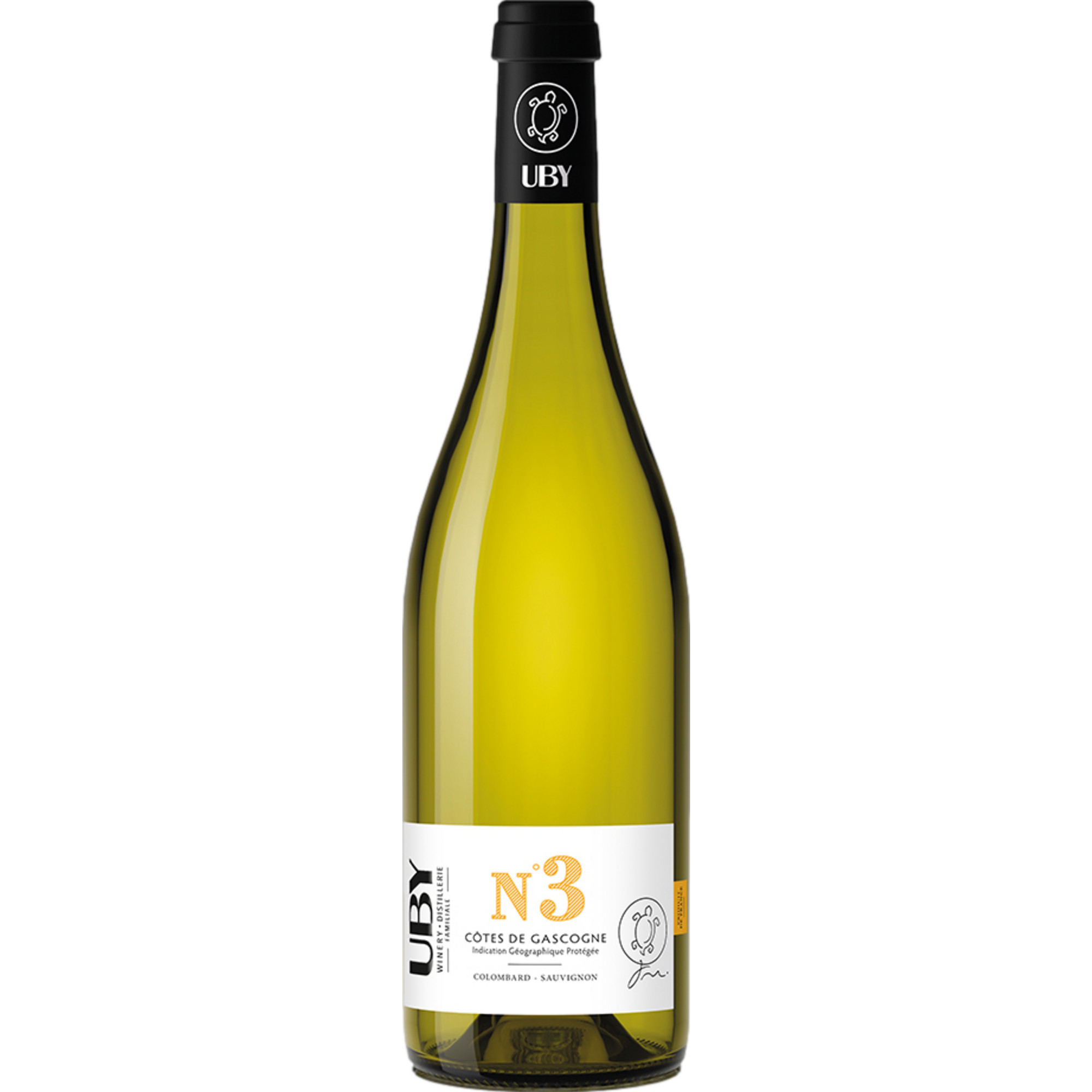 Uby No°3 Colombard Sauvignon, Côtes de Gascogne IGP, Südwestfrankreich, 2025, Weißwein