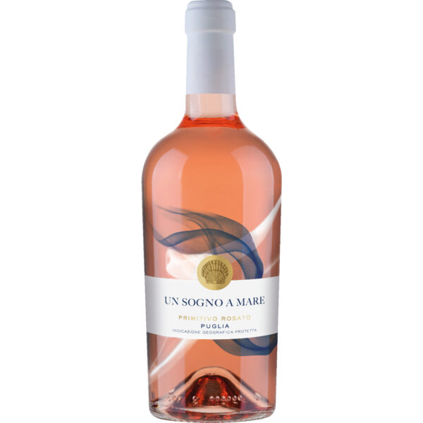 Un Sogno a Mare Primitivo Rosato, Puglia IGP, Apulien, 2025, Roséwein