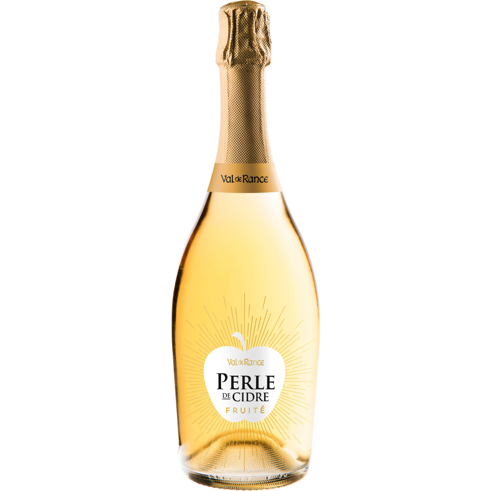 Val de Rance Perle de Cidre Fruité, Demi-Sec, Cidre, Bretagne, Perlwein / Secco