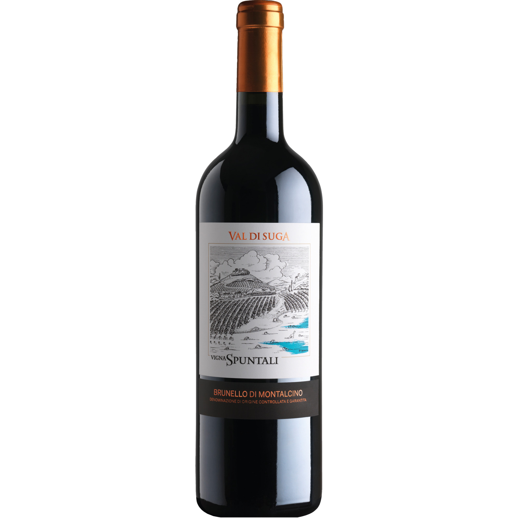 Val di Suga Vigna Spuntali Brunello, Brunello di Montalcino DOCG, Toskana, 2018, Rotwein