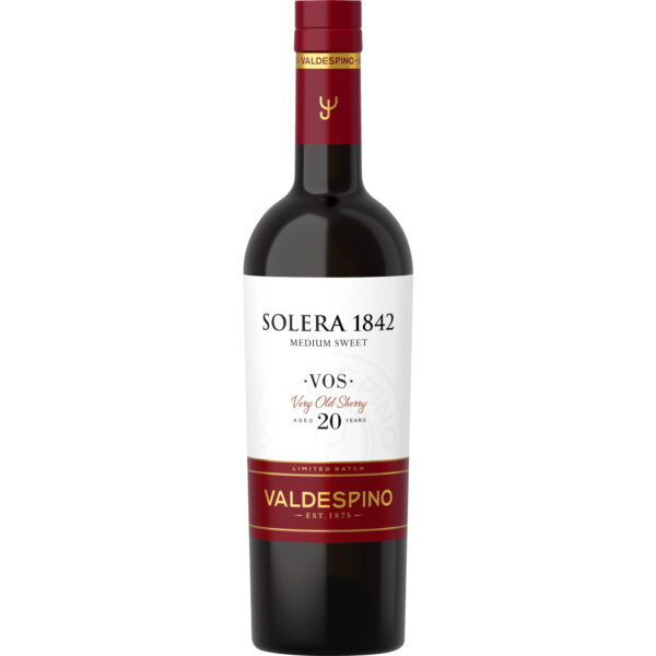 Valdespino Oloroso Solera 1842, Sherry DOP, 0,5 L, 21 % Vol., Sherry/Jerez, Spirituosen