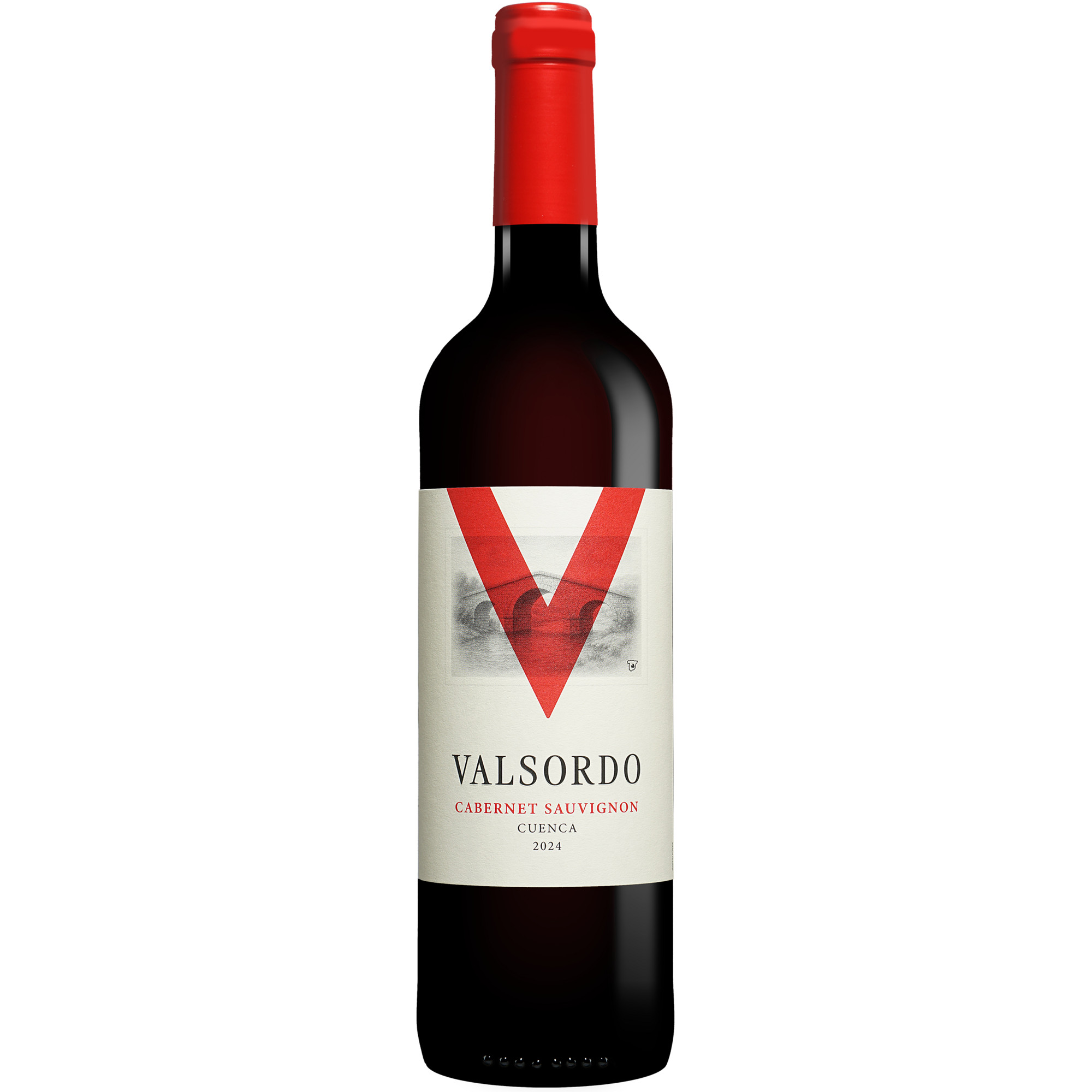 Valsordo Cabernet Sauvignon 2024 0.75L 14% Vol. Rotwein Trocken aus Spanien