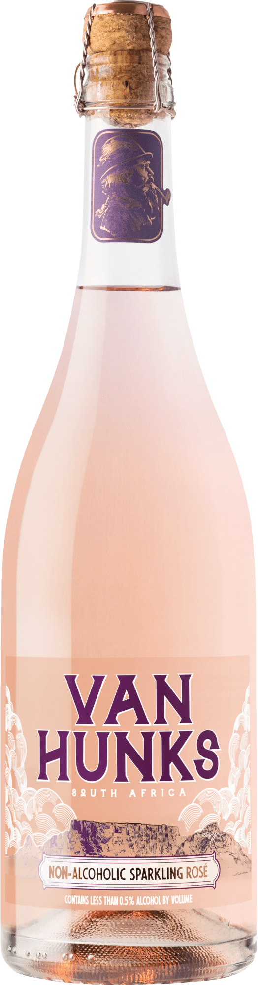 Van Hunks Sparkling Rosé Alkoholfrei