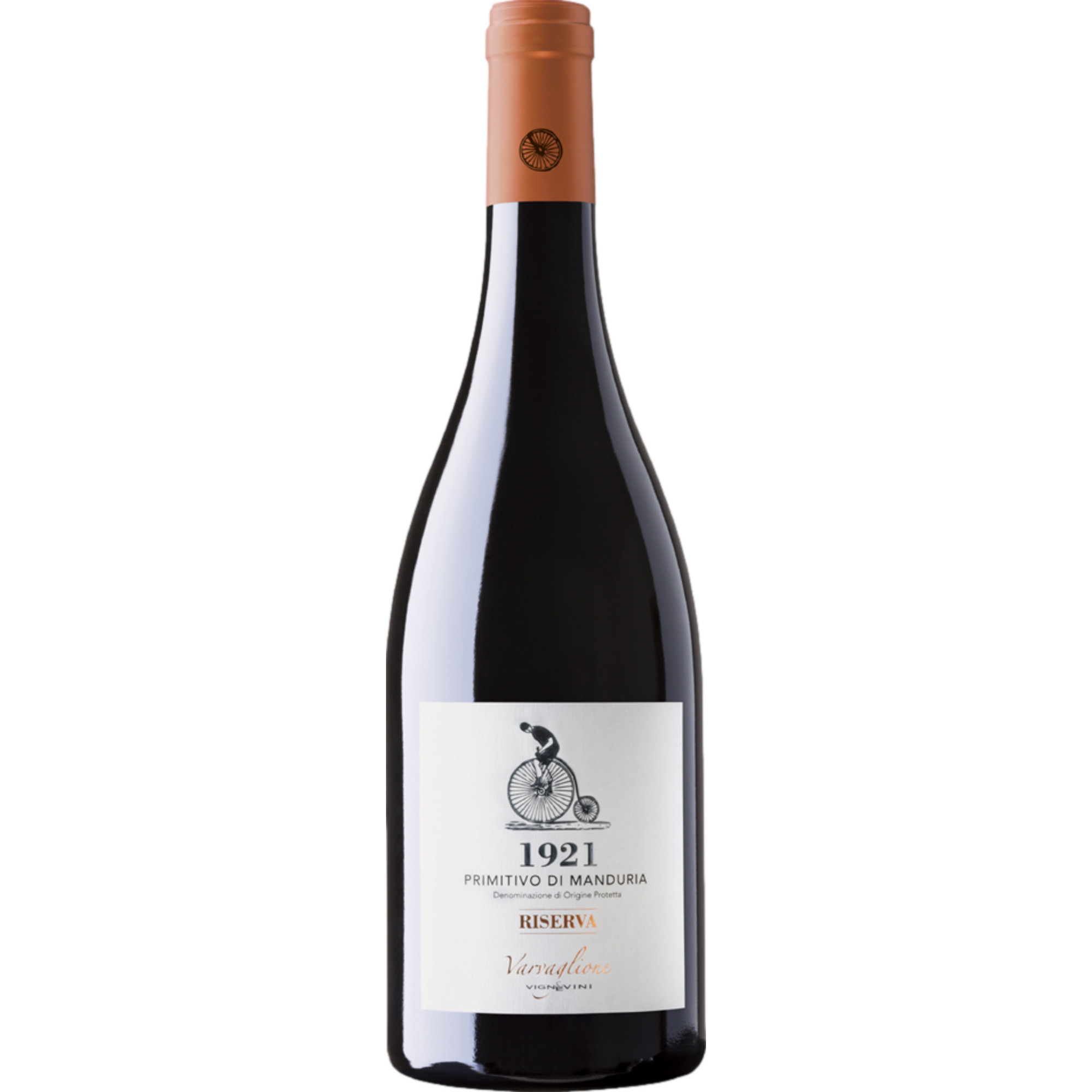 Varvaglione 1921 Primitivo di Manduria Riserva, Primitivo di Manduria DOC, Apulien, 2014, Rotwein
