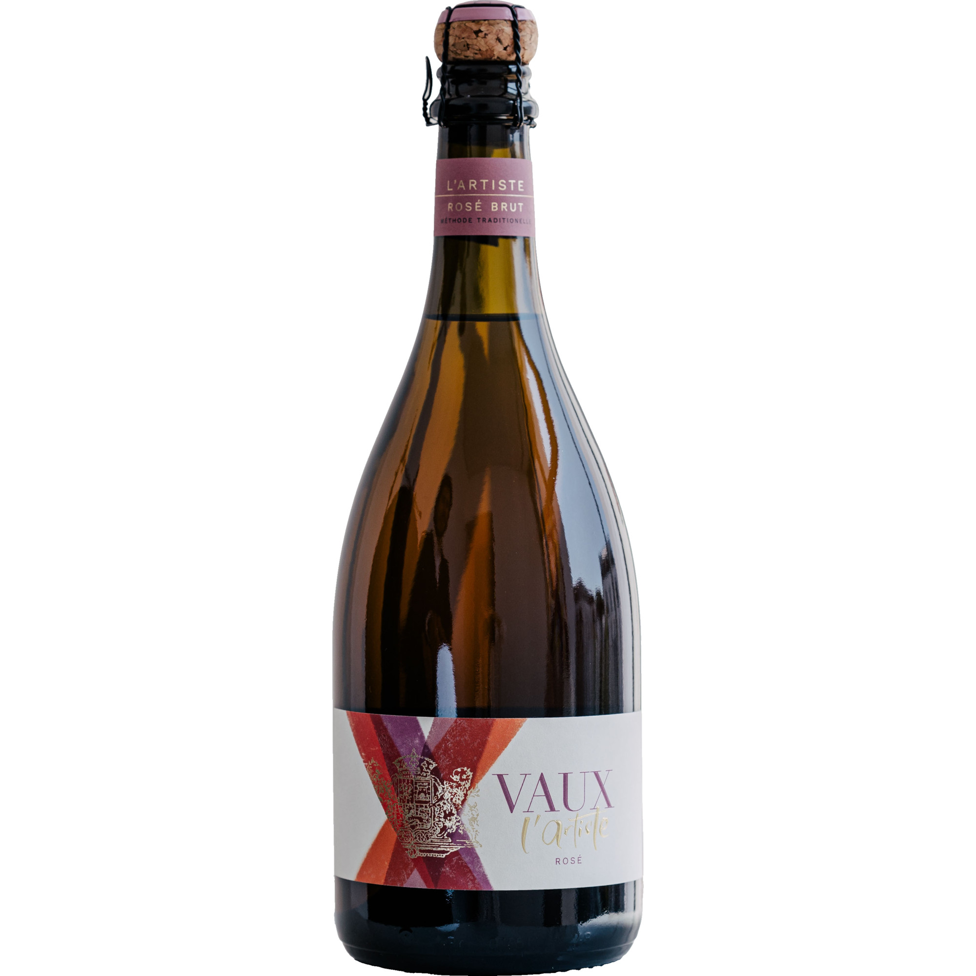 Vaux l'Artiste Rosé, Brut, Sekt b.A. Rheingau, Geschenkpackung, Rheingau, 2020, Schaumwein