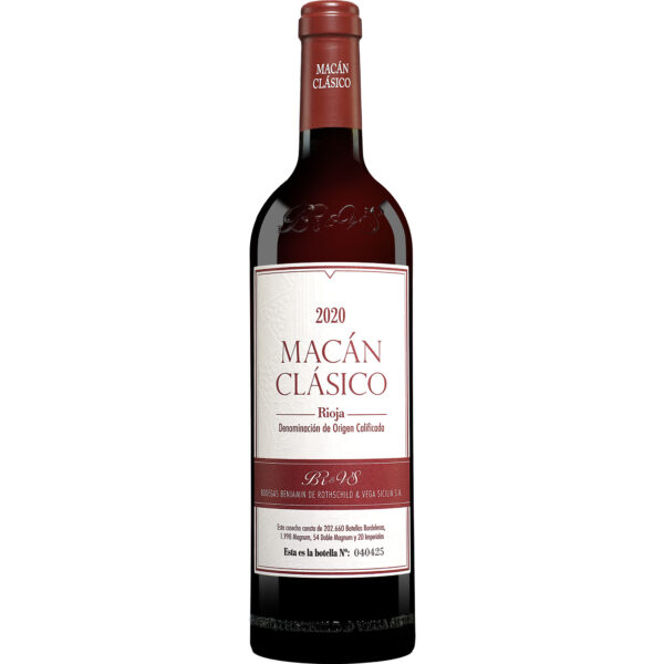 Vega Sicilia »Macán Clásico« 2020 0.75L 14% Vol. Rotwein Trocken aus Spanien