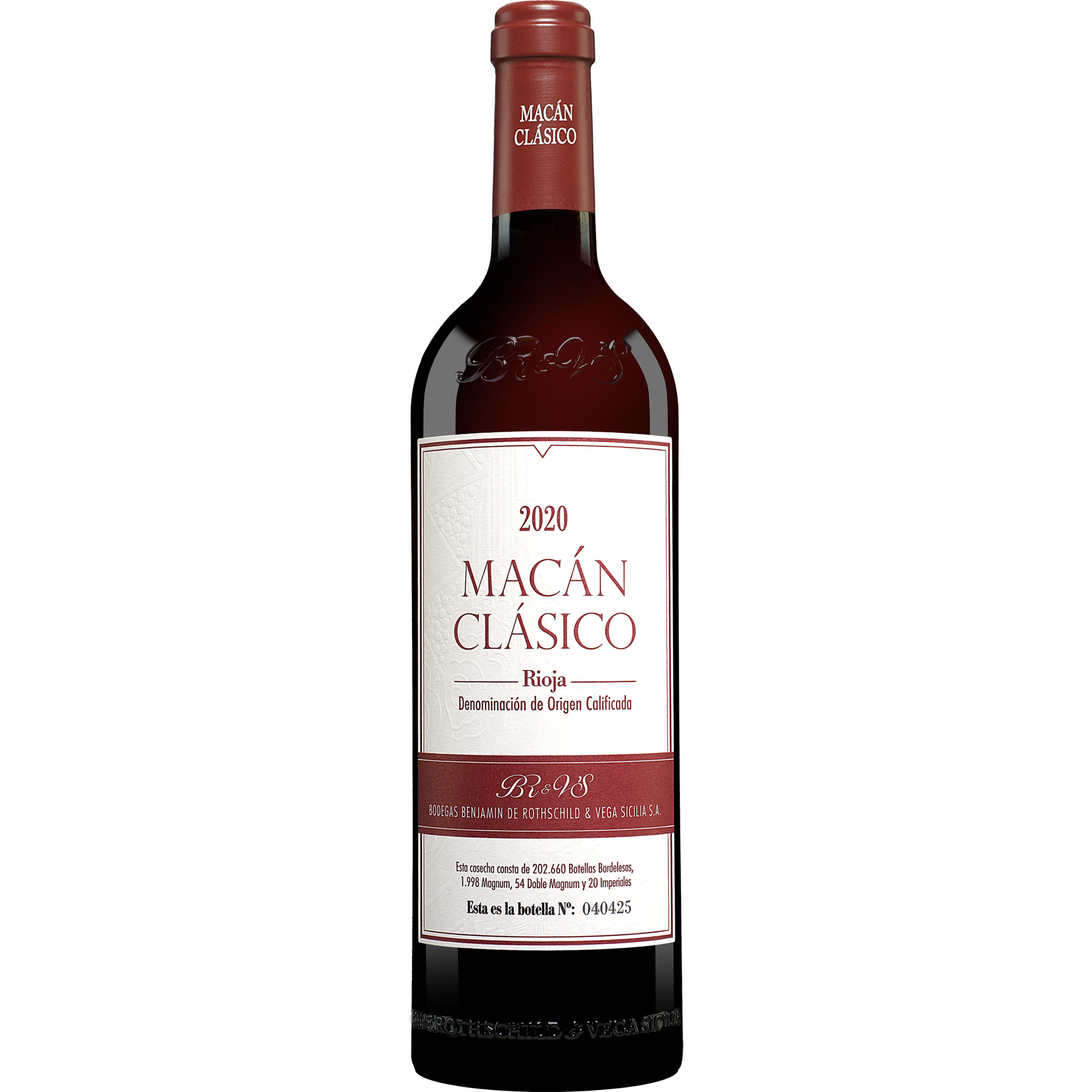 Vega Sicilia »Macán Clásico« 2020 0.75L 14% Vol. Rotwein Trocken aus Spanien