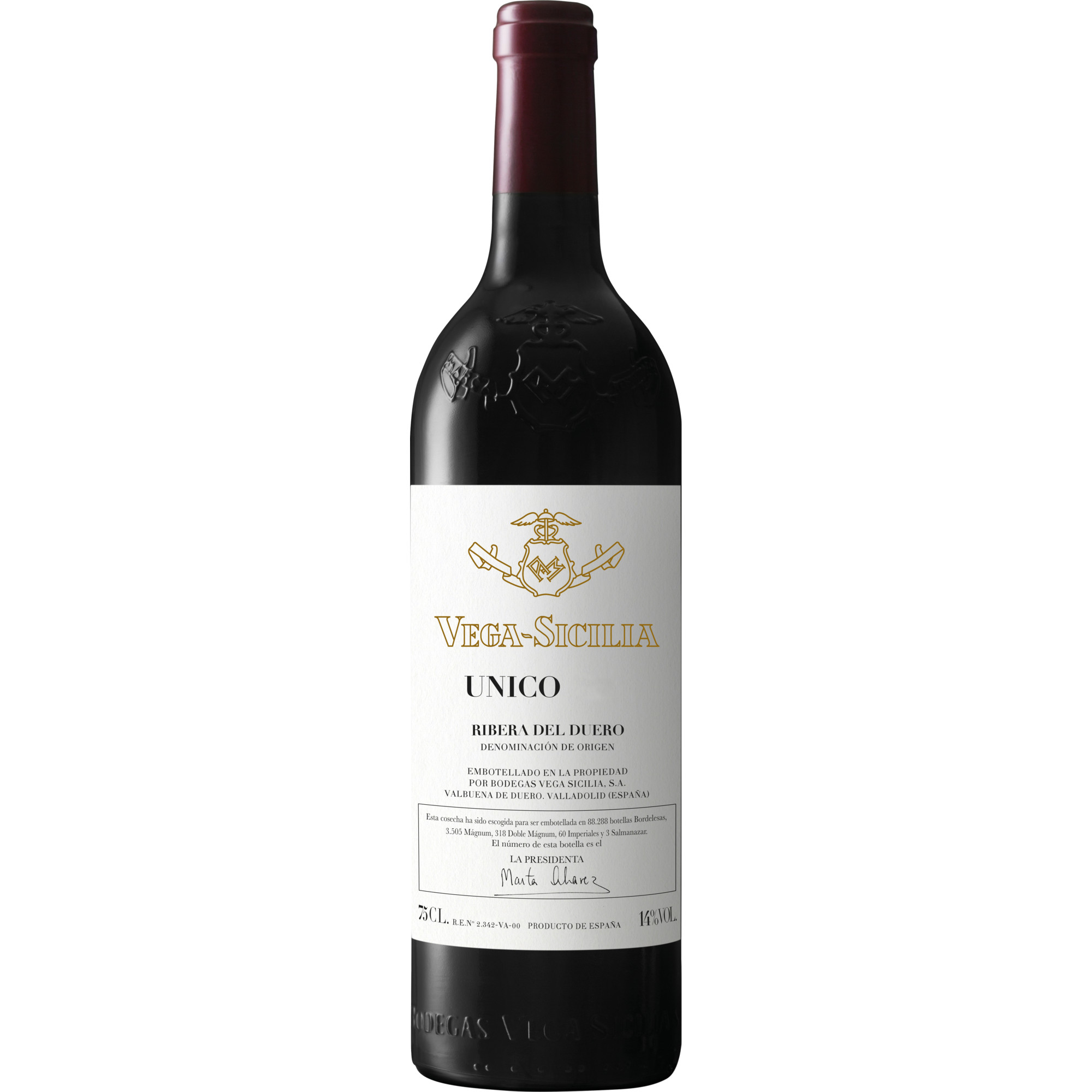 Vega Sicilia Unico, Ribera del Duero DO, 3er Holzkiste, Kastilien - León, 2016, Rotwein
