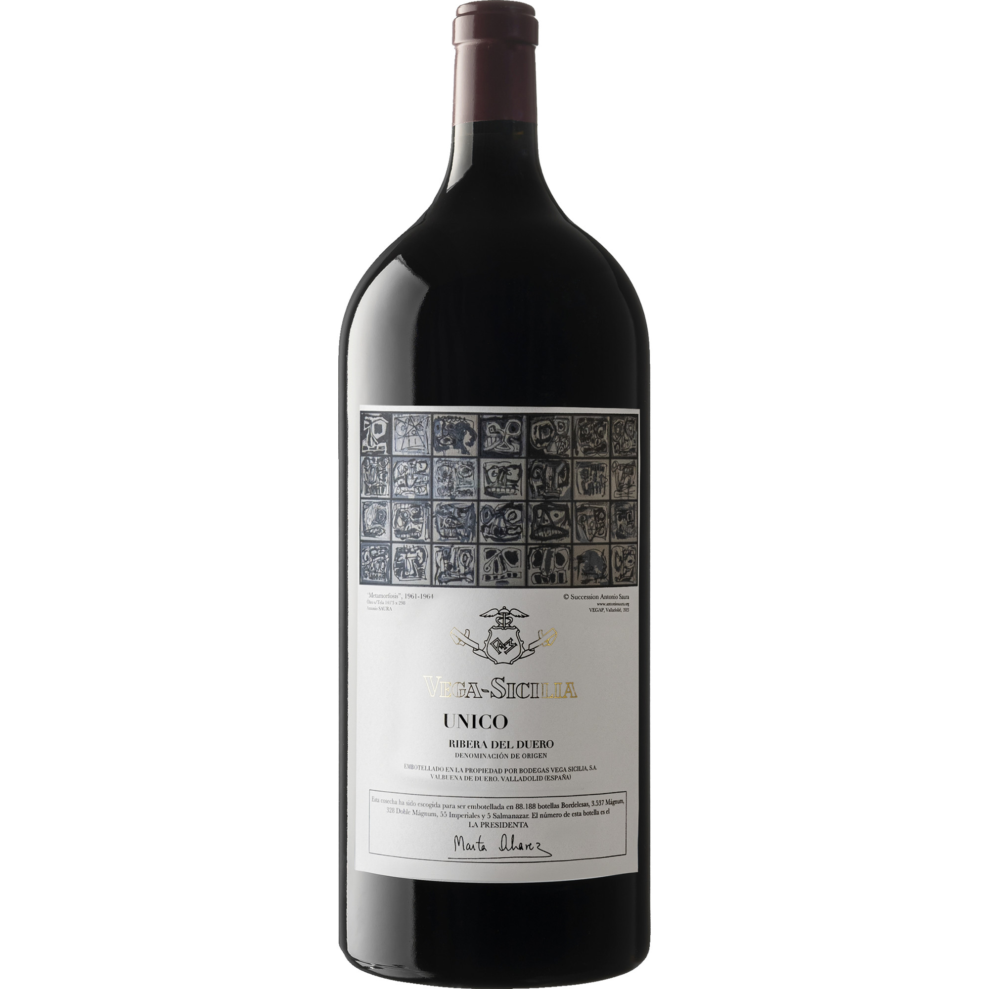 Vega Sicilia Unico, Ribera del Duero DO, 6 L, Holzkiste, Kastilien - León, 2012, Rotwein