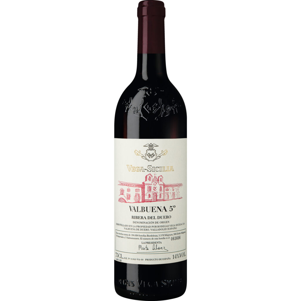 Vega Sicilia Valbuena 5, Ribera del Duero DO, Kastilien - León, 2021, Rotwein
