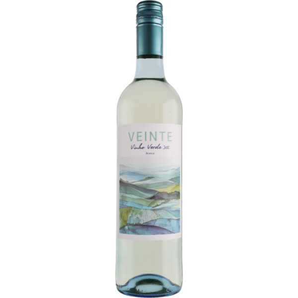 Veinte Vinho Verde Branco 2025 0.75L 9% Vol. Weißwein Halbtrocken aus Portugal