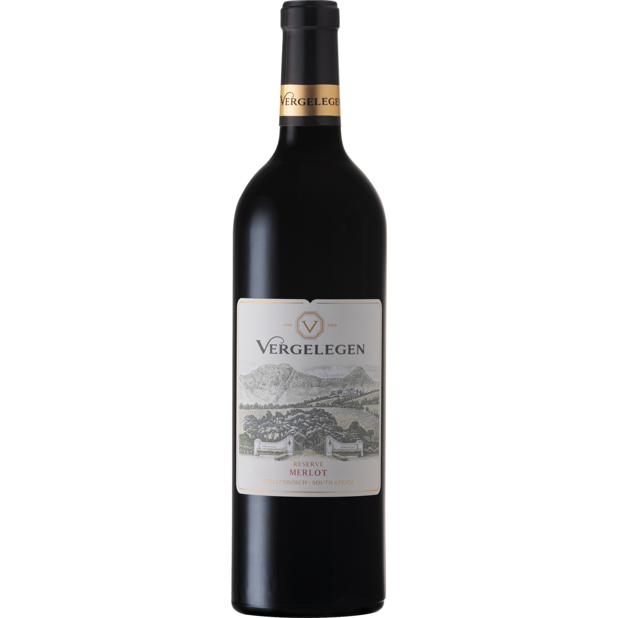 Vergelegen Reserve Merlot, WO Stellenbosch, Western Cape, 2021, Rotwein