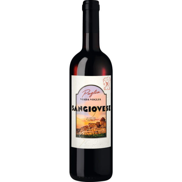 Viada Voglia Sangiovese, Puglia IGT, Apulien, 2023, Rotwein