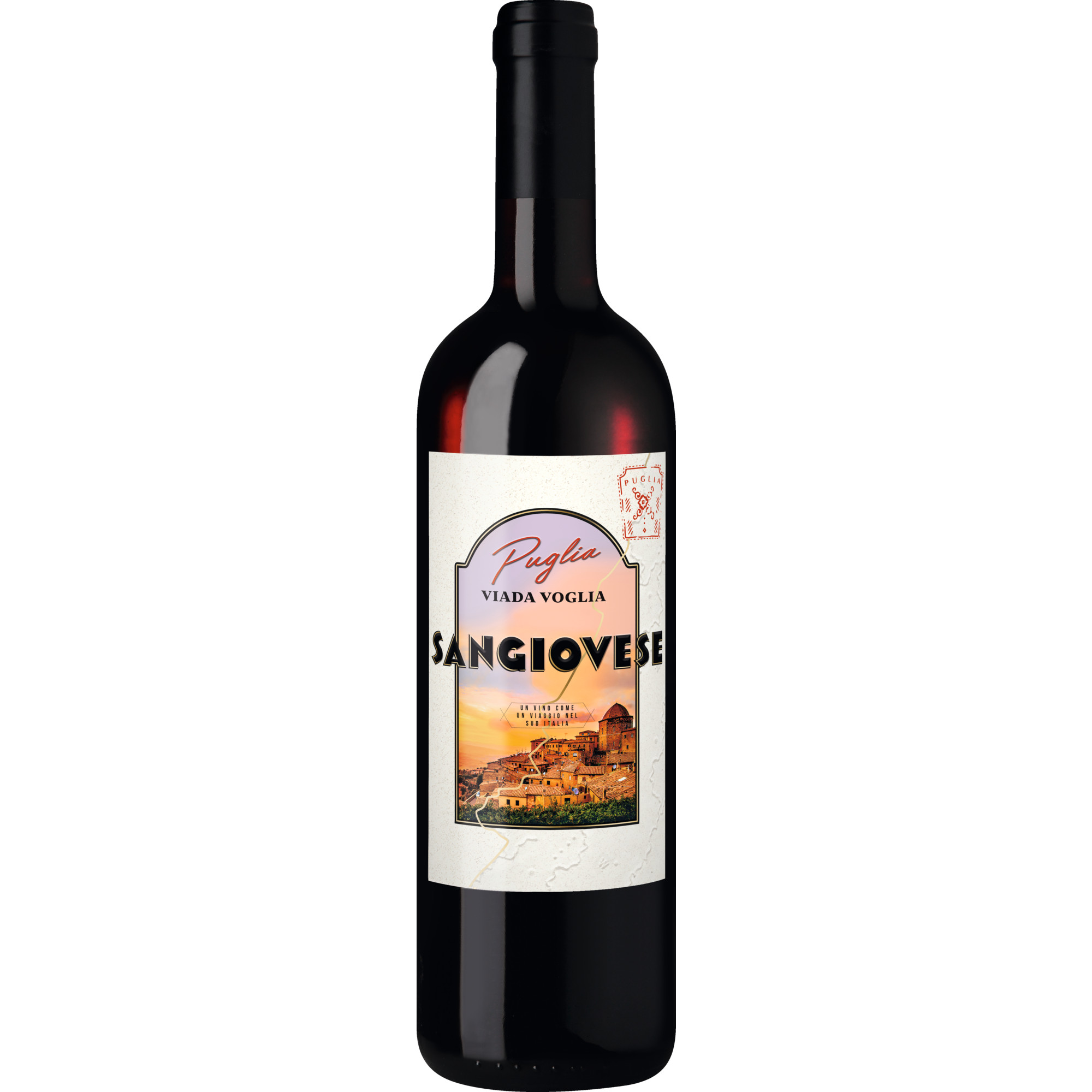 Viada Voglia Sangiovese, Puglia IGT, Apulien, 2023, Rotwein